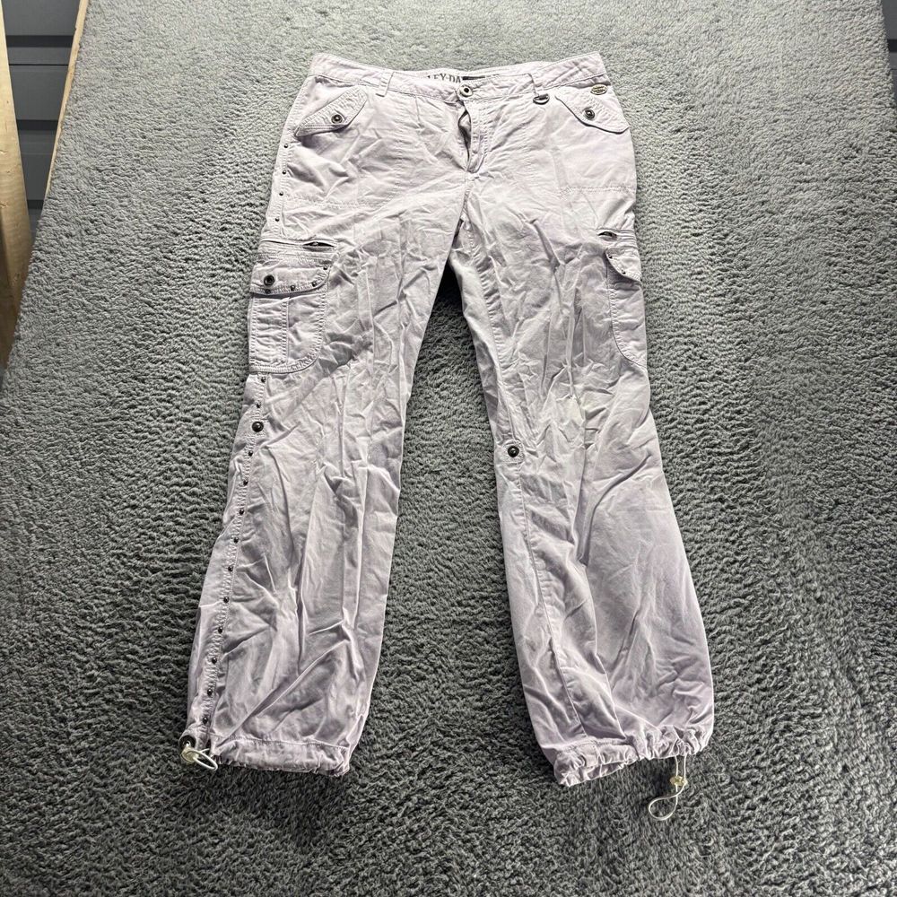 Harley-Davidson Light Lavender Cargo Capris